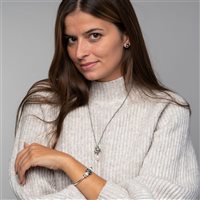 Collana Trollbeads Donna Collane Fantasia in Argento Perla TAGFA-00022 - TAGFA-00022